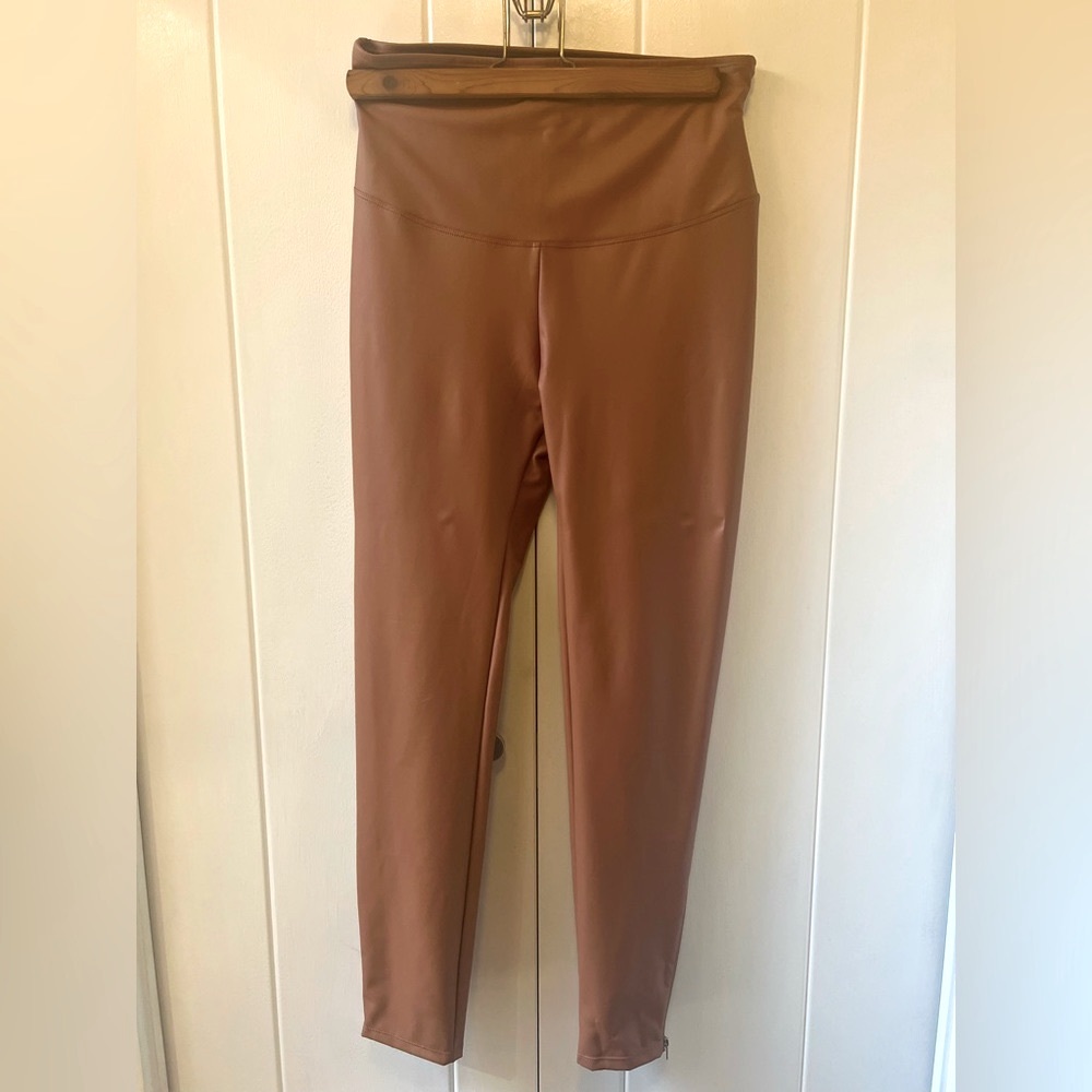 Yummie Faux Leather Leggings